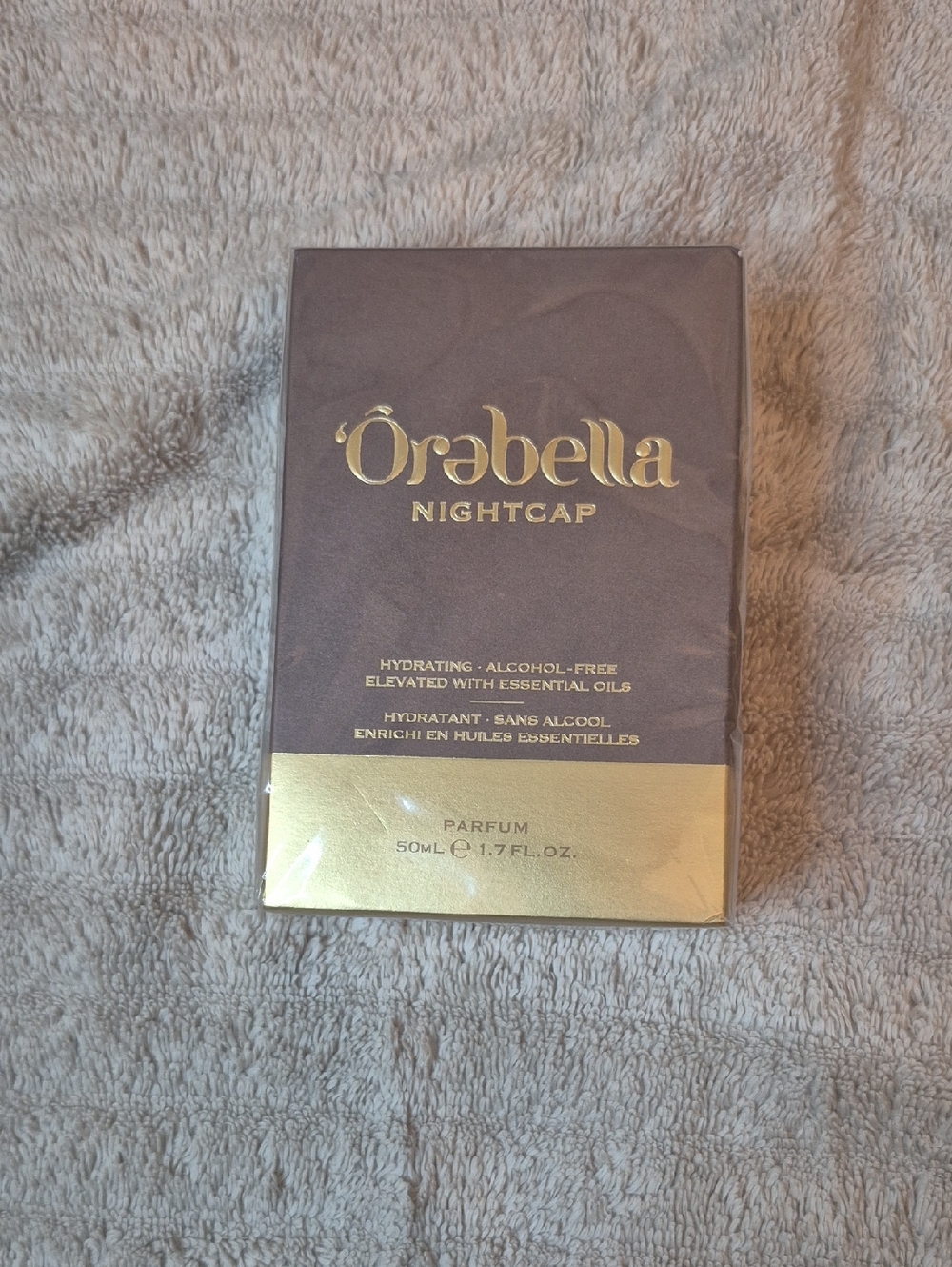 Orebella Nightcap Parfum 50ml – Hydrating Women’s Fragrance (Brown/Gold)